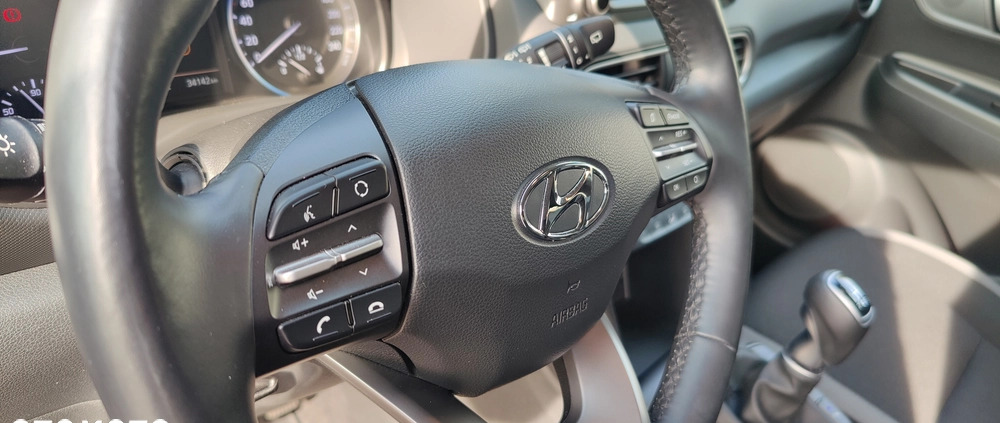 Hyundai Kona cena 78000 przebieg: 34000, rok produkcji 2020 z Inowrocław małe 326
